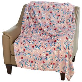 Ashley Cooper™ Strawberry Fields Print Plush Throw