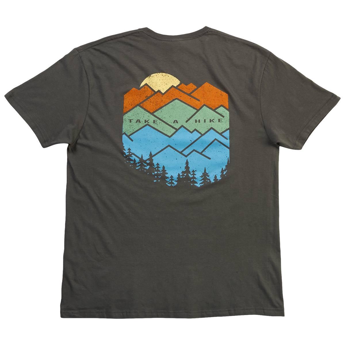 Mens Hike It Short Sleeve Graphic Tee