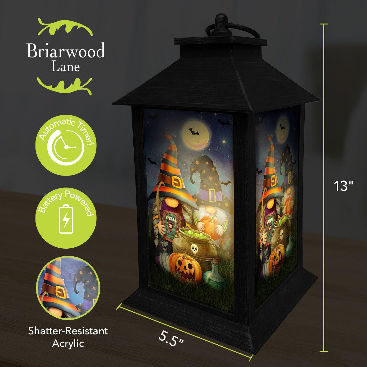 Briarwood Lane Halloween Gnomes Lantern