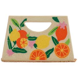 D''Margeaux Beaded Fruit Evening Clutch