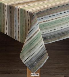 Phoenix Striped Tablecloth