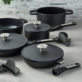 BergHOFF Phantom 8pc. Nonstick Ceramic Cookware Set w/ Lids