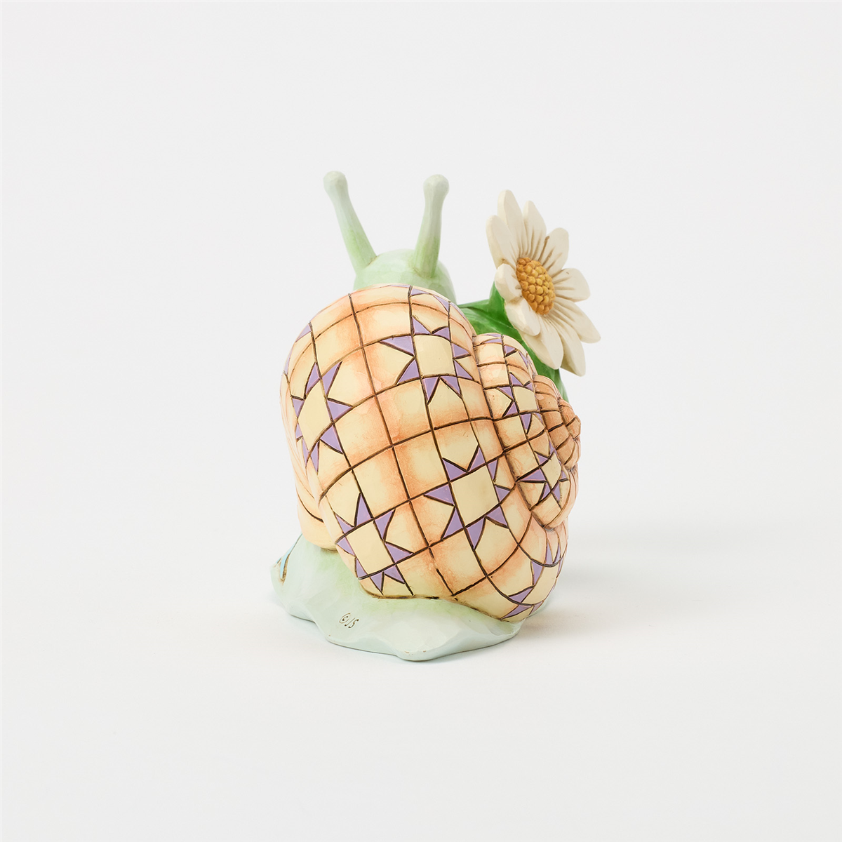 Jim Shore Heartwood Creek Snail with Daisy Flower Figurine