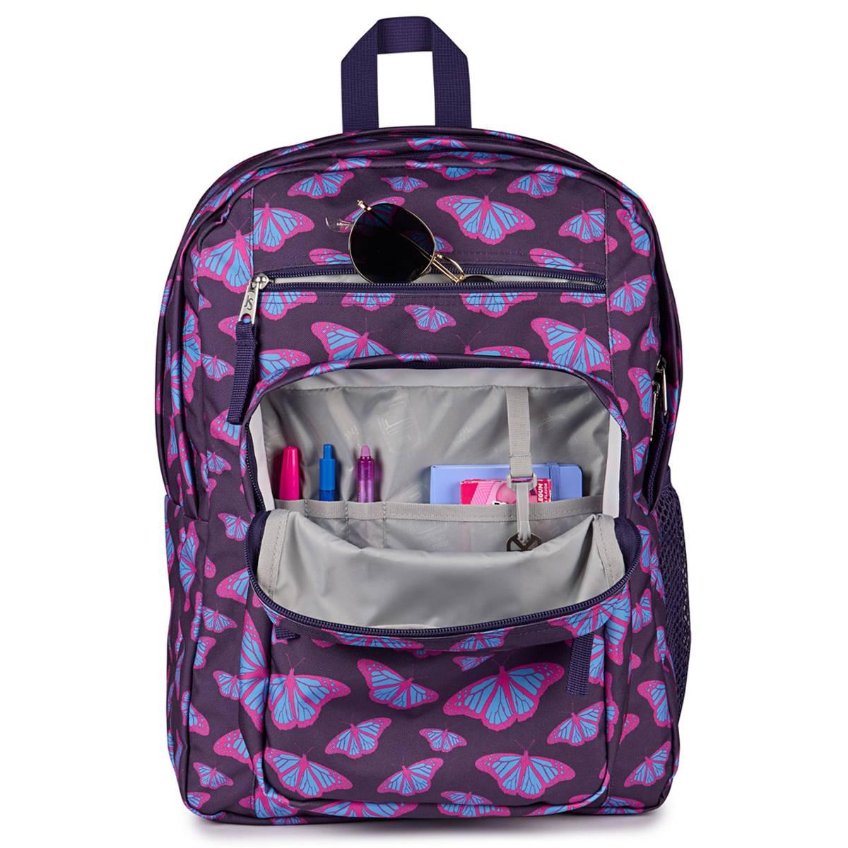 JanSport® Big Student Flutter by  Purple Backpack