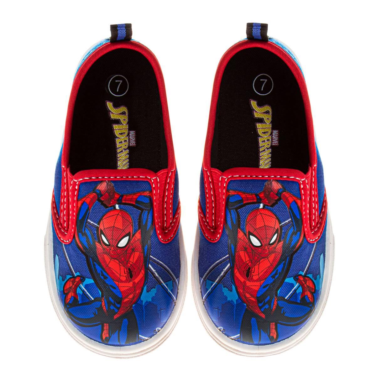 Little Boys Marvel Spider-Man Canvas Fashion Sneakers