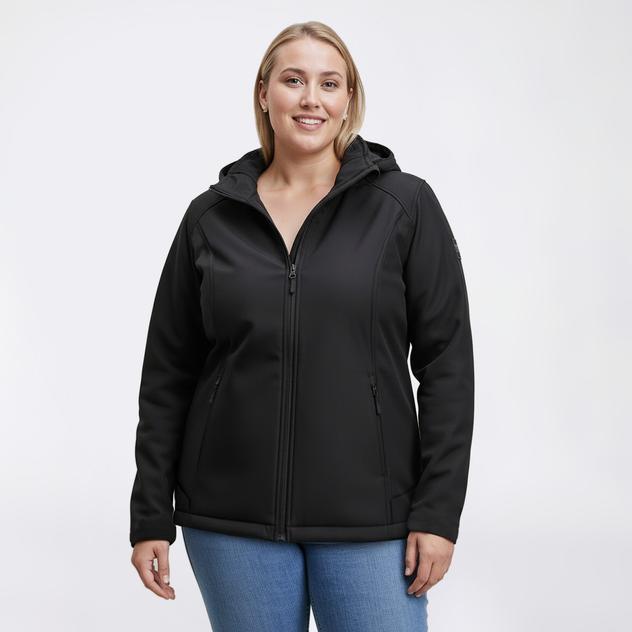 Plus Size Reebok Softshell Active Jacket