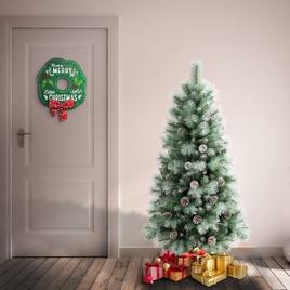 National Tree 4.5ft. Perry Hard Needle Snow Dusted Pine Tree