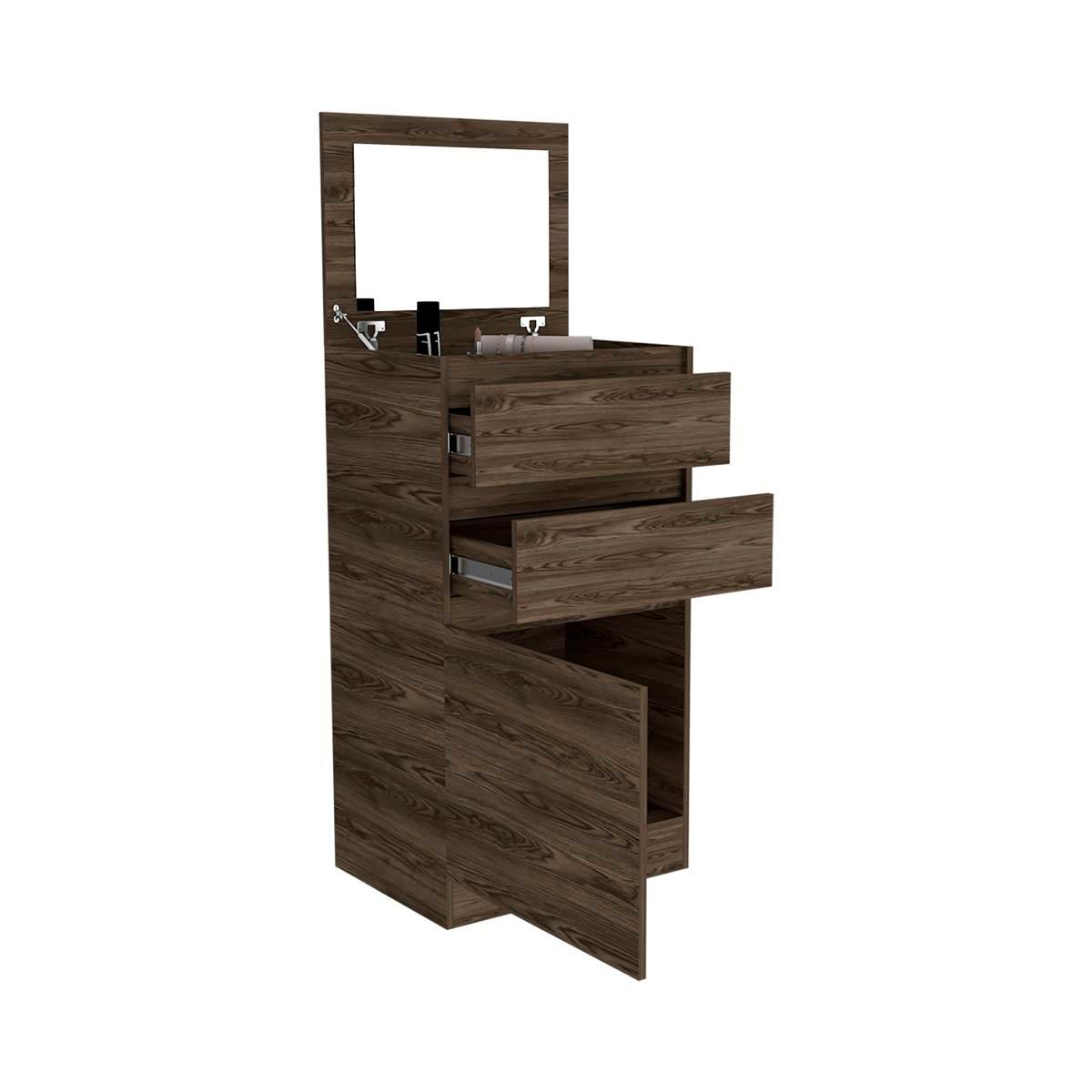 FM FURNITURE Celestial Dresser w/ Cosmetic Station