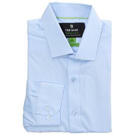 Mens Tom Baine Slim Fit Performance Dress Shirt - Light Blue Dots