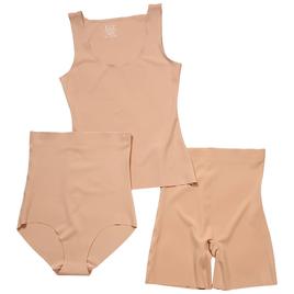 Womens Fit Shapewear 3pk. Set - Nude - 337718H3-NNUD
