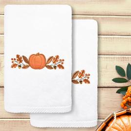 Linum Home Textiles Harvest Bounty Hand Towel - Set Of 2