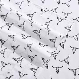 Wrangler Steer Skulls Microfiber Sheet Set