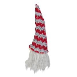 Northlight 8in. LED Red & Grey Gnome Head Christmas Ornament