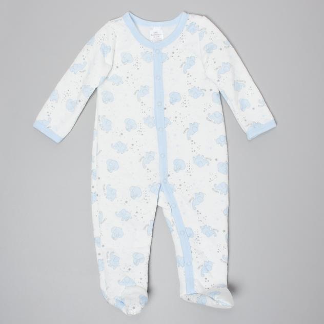 Baby Boy (3-9M) Little Beginnings® Elephant Quilted Sleep & Play