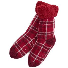 Womens Ella & Joy Sherpa Lined Lounge Socks