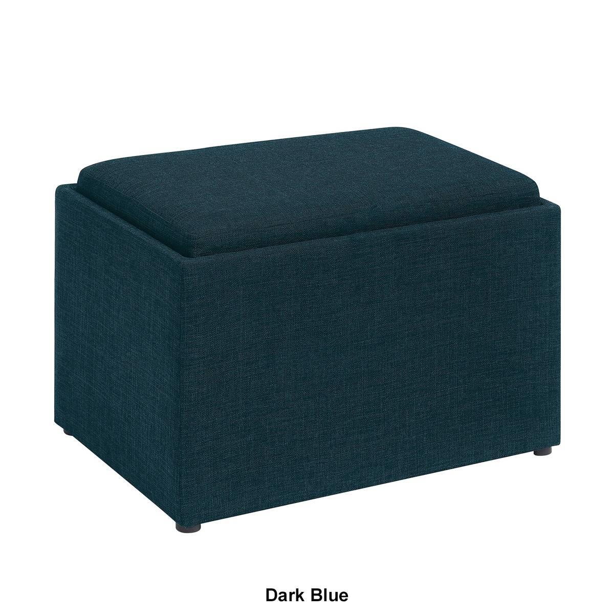 Convenience Concepts Designs4Comfort Accent Storage Ottoman