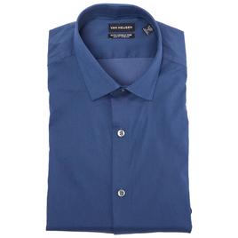 Mens Van Heusen(R) Wrikle Free Slim Fit Dress Shirt - Navy Depths