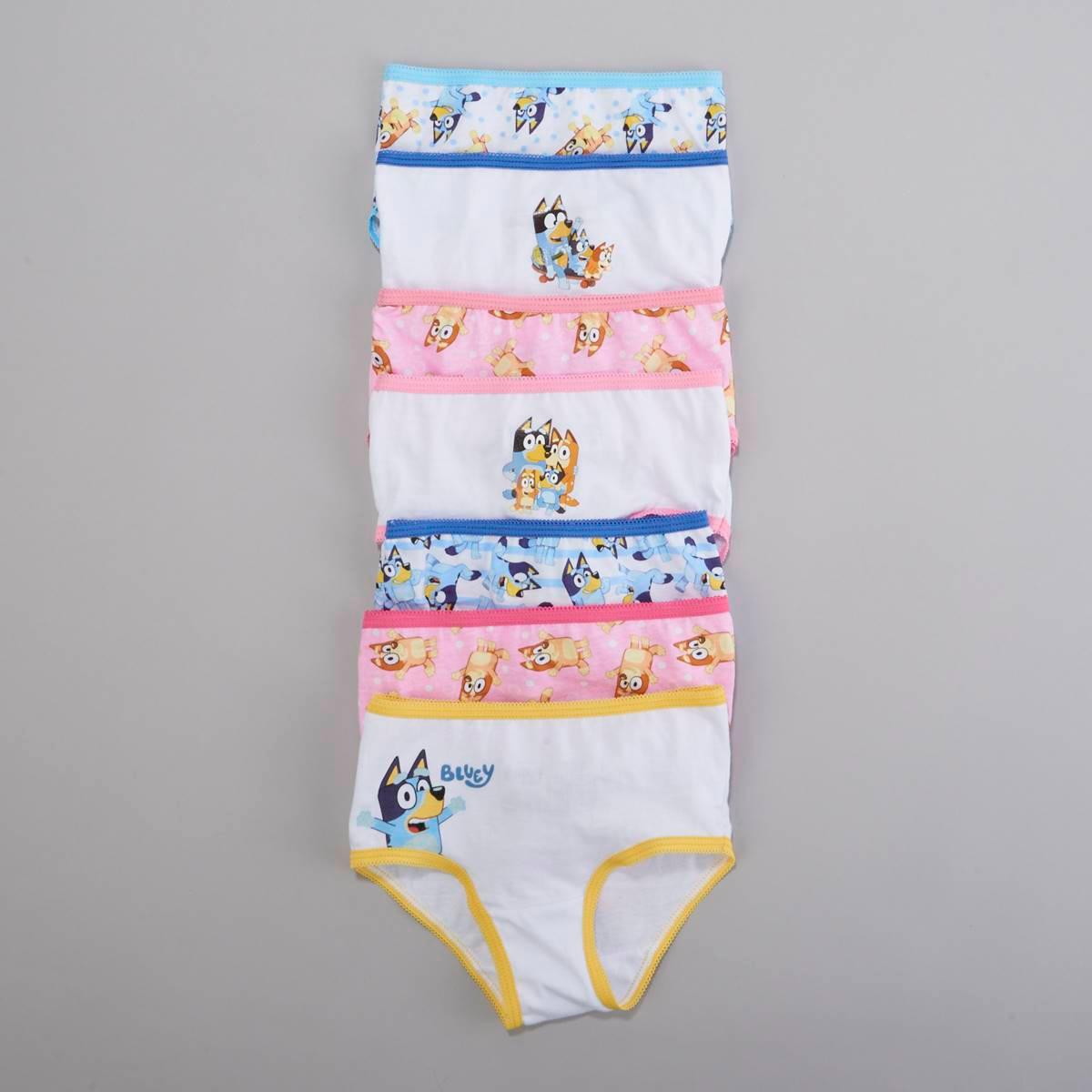 Toddler Girl Ludo 7pk. Bluey Underwear