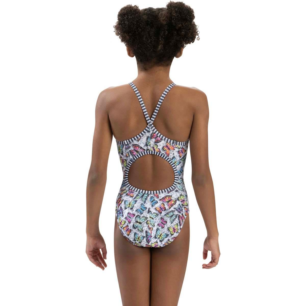 Girls (8-16) Dolfin® Uglies Fly Away One Piece Swimsuits