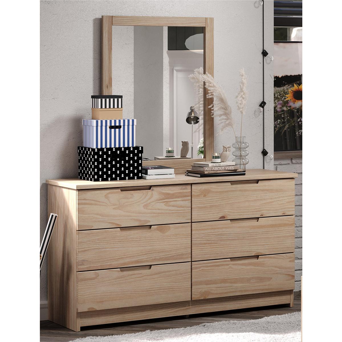 Dune 6 Drawer Dresser