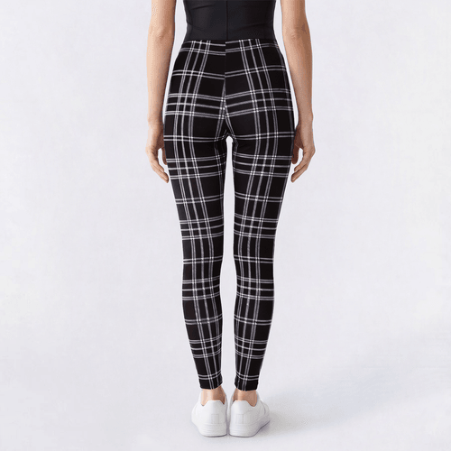 Juniors Jolie & Joy Print Leggings - Plaid