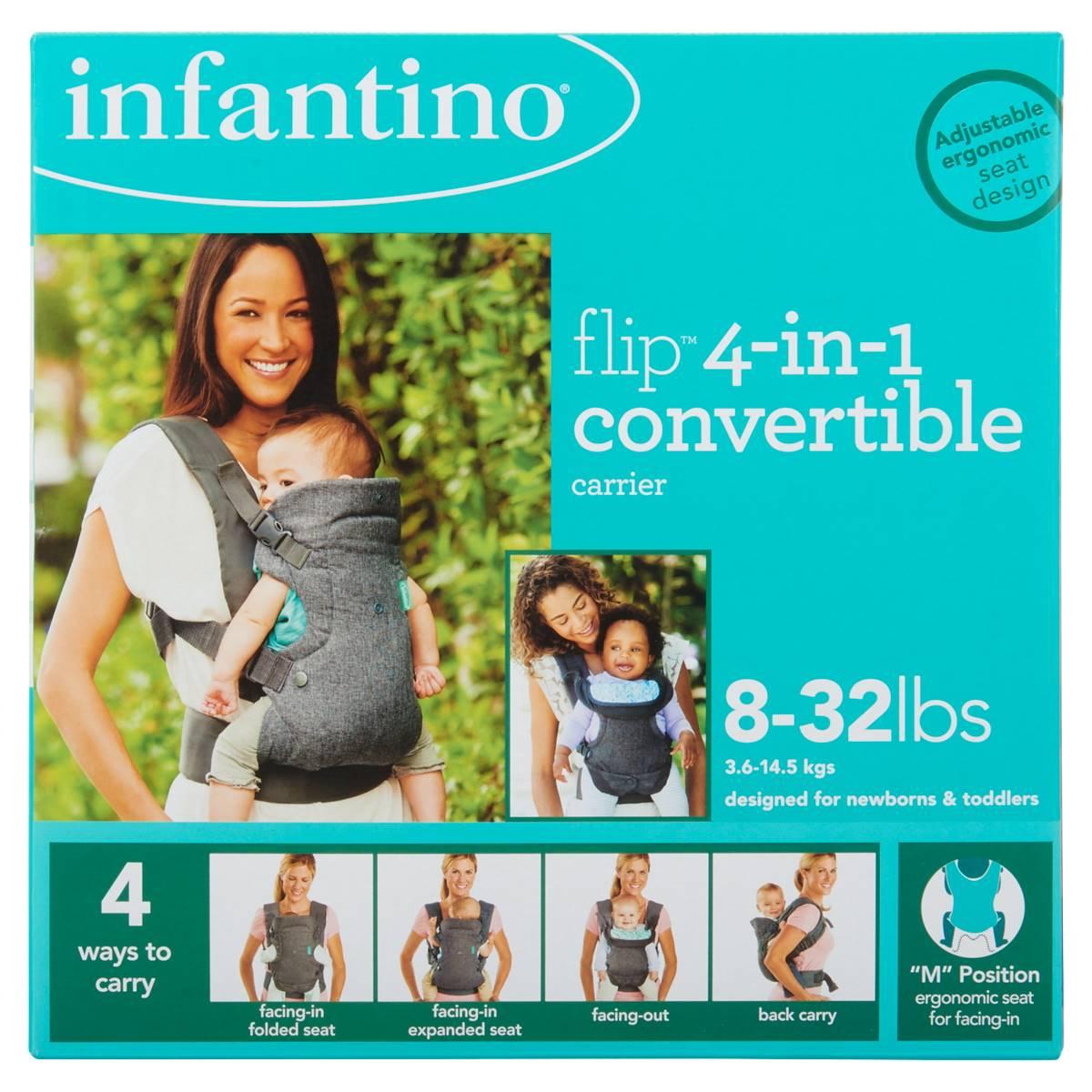 Baby Unisex Infantino Flip 4 In 1 Convertible Carrier™