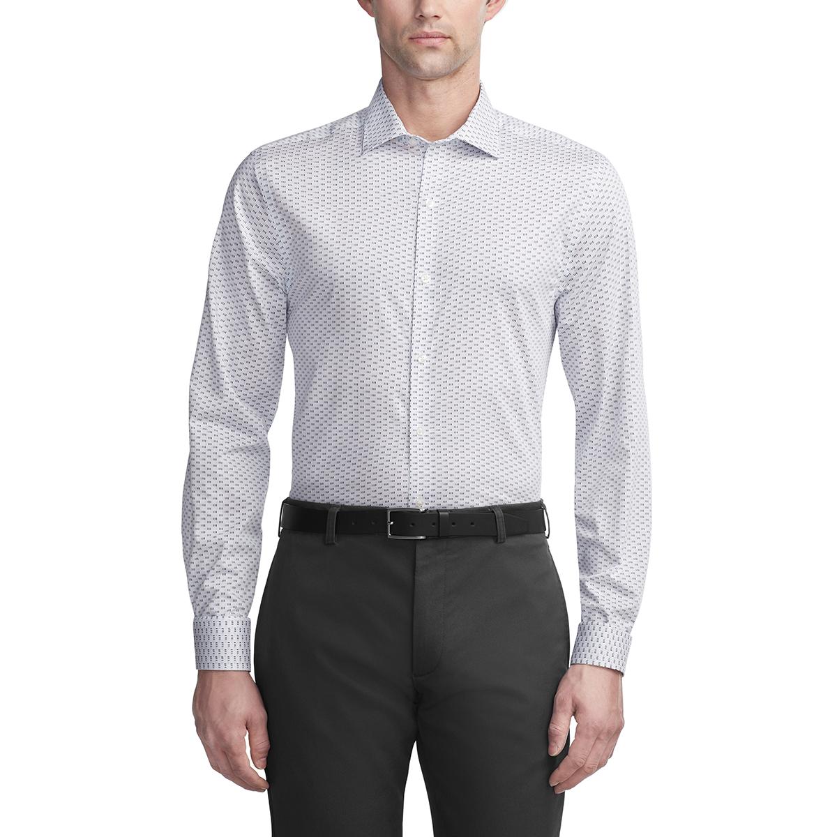 Mens Van Heusen(R) Slim Fit Ultra Wrinkle Free Dress Shirt - Water