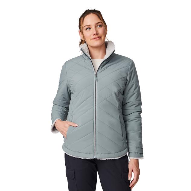 Plus Size Free Country Cloud Lite Jacket with Faux Fur Lining