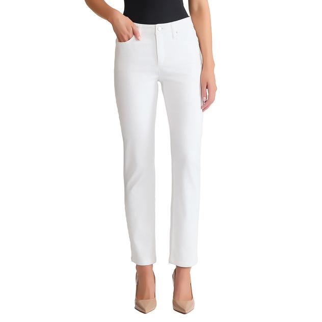 Womens Jones New York Lexington Straight Leg Denim Jeans
