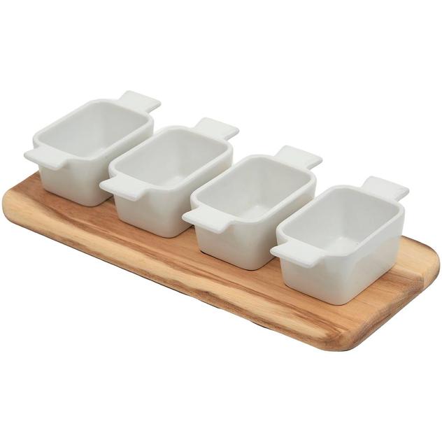 Gracious Dining 4pc. Tidbit Dish Serving Set