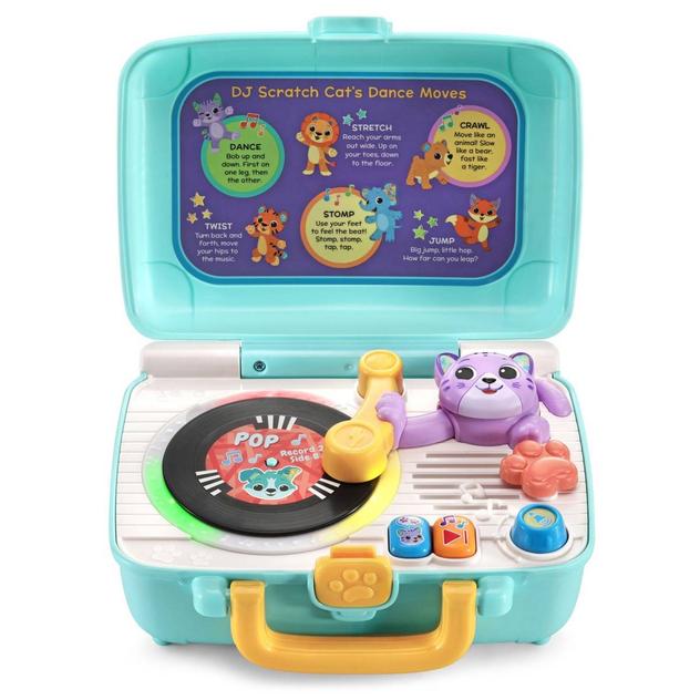 VTech® DJ Scratch Cat Record Player