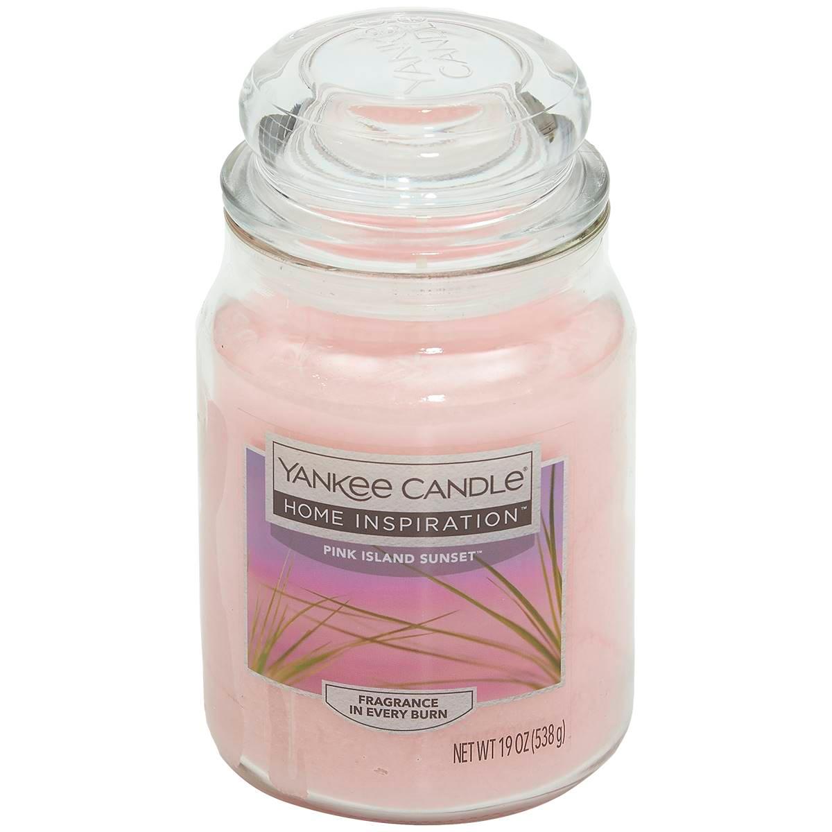 Yankee Candle(R) 19oz. Pink Island Sunset Jar Candle