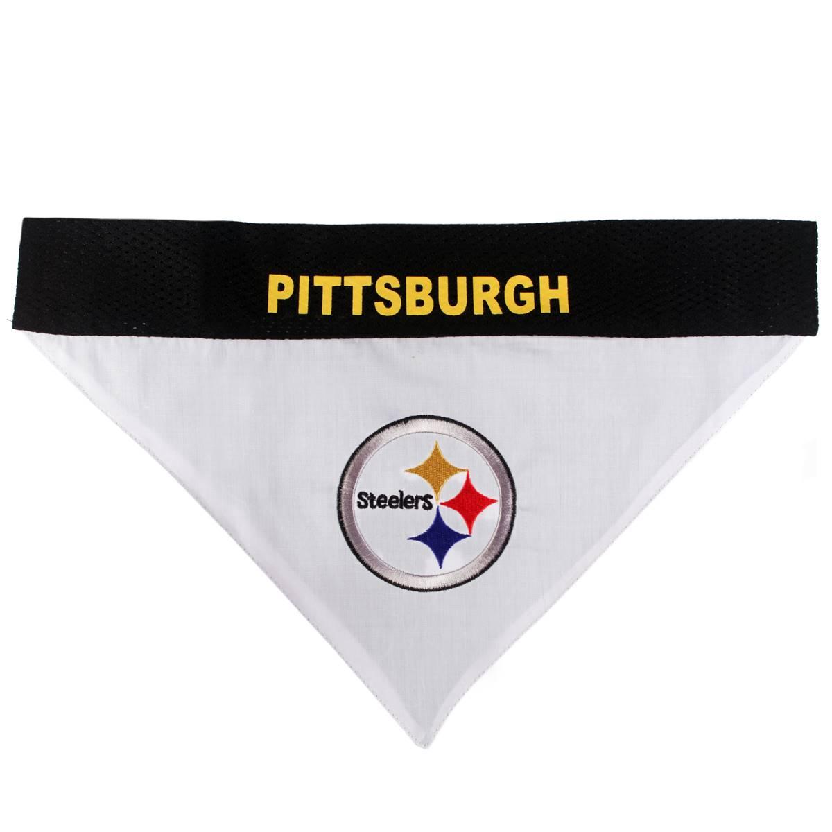 NFL Pittsburgh Steelers Reversible Pet Bandana