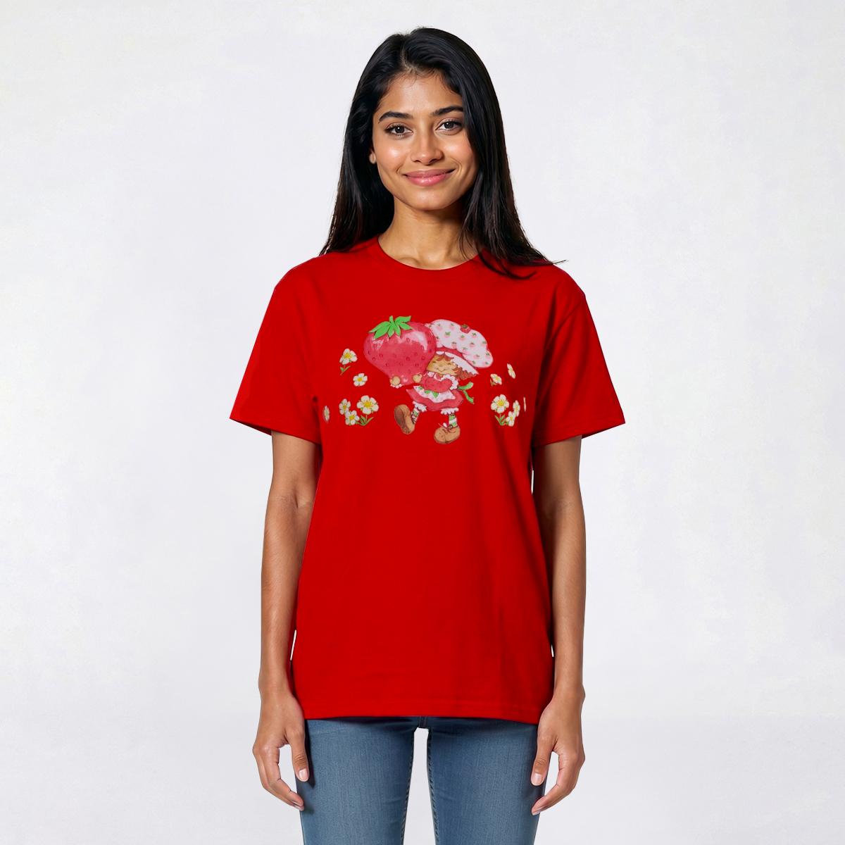 Juniors Strawberry Shortcake(tm) Boyfriend Tee
