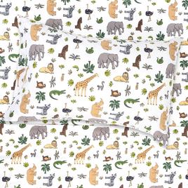 Sweet Home Collection Kids Fun & Colorful Wild Kingdom Sheet Set