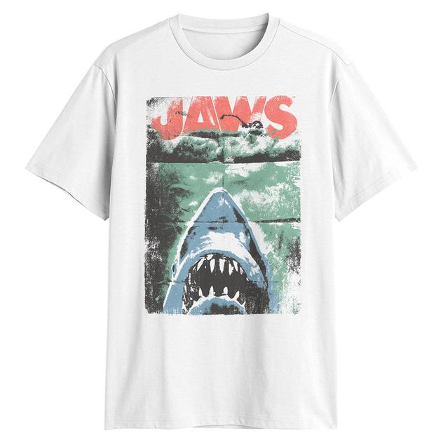 Young Mens Jaws Lookout Below Graphic Tee