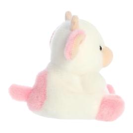 Palm Pals™ 6in. Belle Strawberry Cow™ Eco Friendly Plush Beanie