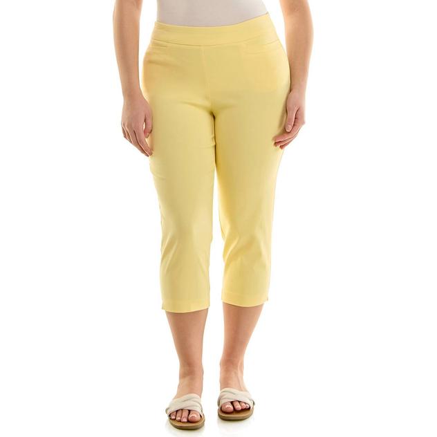 Petite Zac & Rachel Pull On Solid Millennium Capris