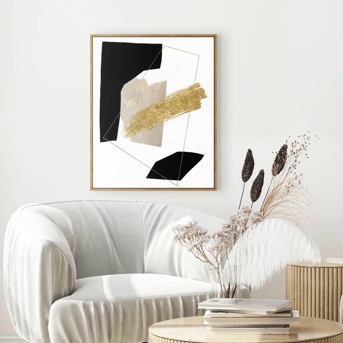 Artisan Home Golden Piece I Canvas Wall Décor