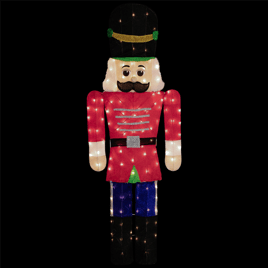 Northlight 72in. Lighted Toy Soldier Outdoor Christmas Decoration