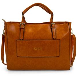 Badgley Mischka Julia Vegan Leather Tote Weekender Travel Bag