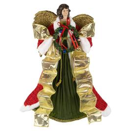 Northlight Seasonal 18in. Angel w/Wreath Christmas Tree Topper
