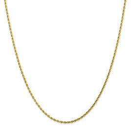 Gold Classics(tm) 10kt. 1.75mm 16in. Diamond-Cut Rope Chain