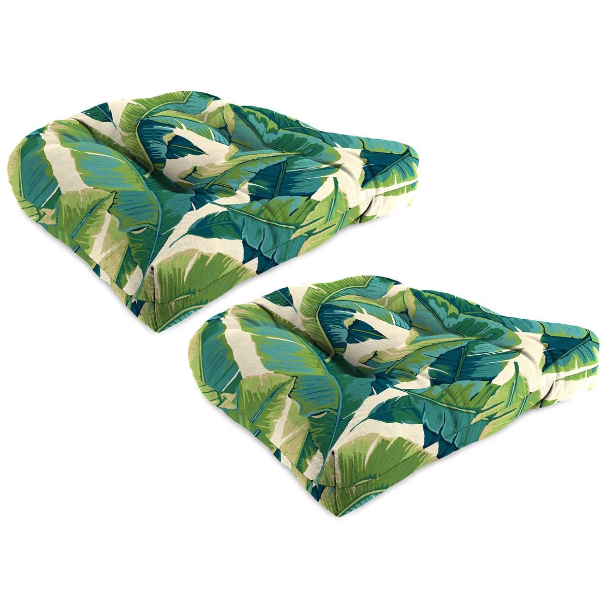 Jordan Manufacturing 2pc. 19in. Balmoral Wicker Chair Cushions