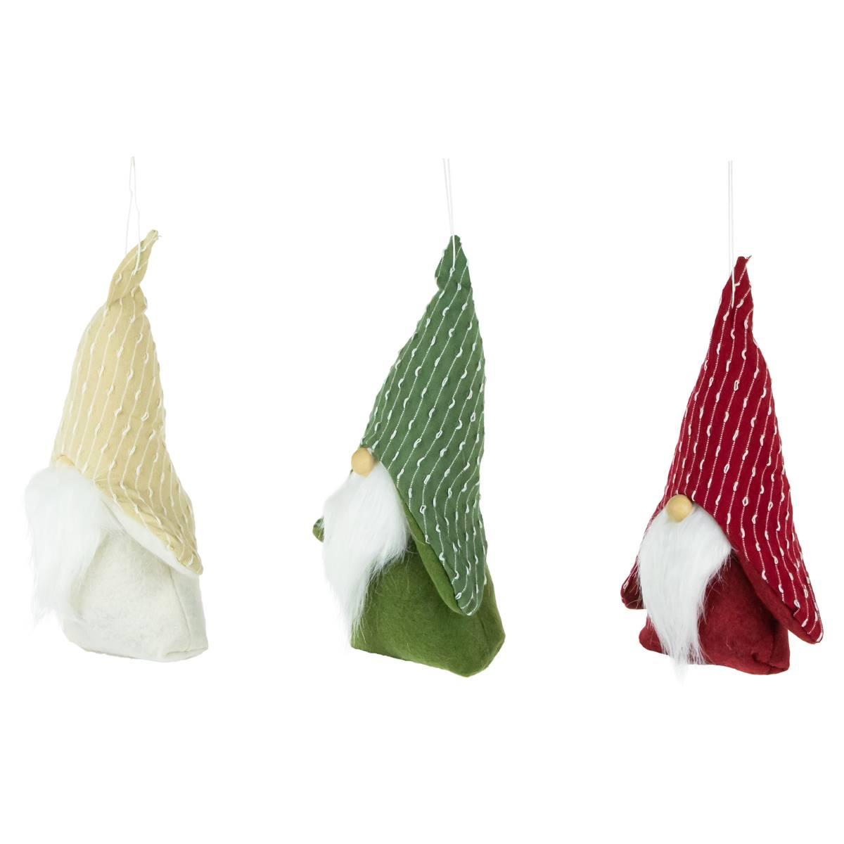 Northlight Seasonal 8.5in. Gnomes Christmas Figures - Set of 3