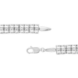 Haus of Brilliance 1/10ctw. Diamond Double-Link Tennis Bracelet
