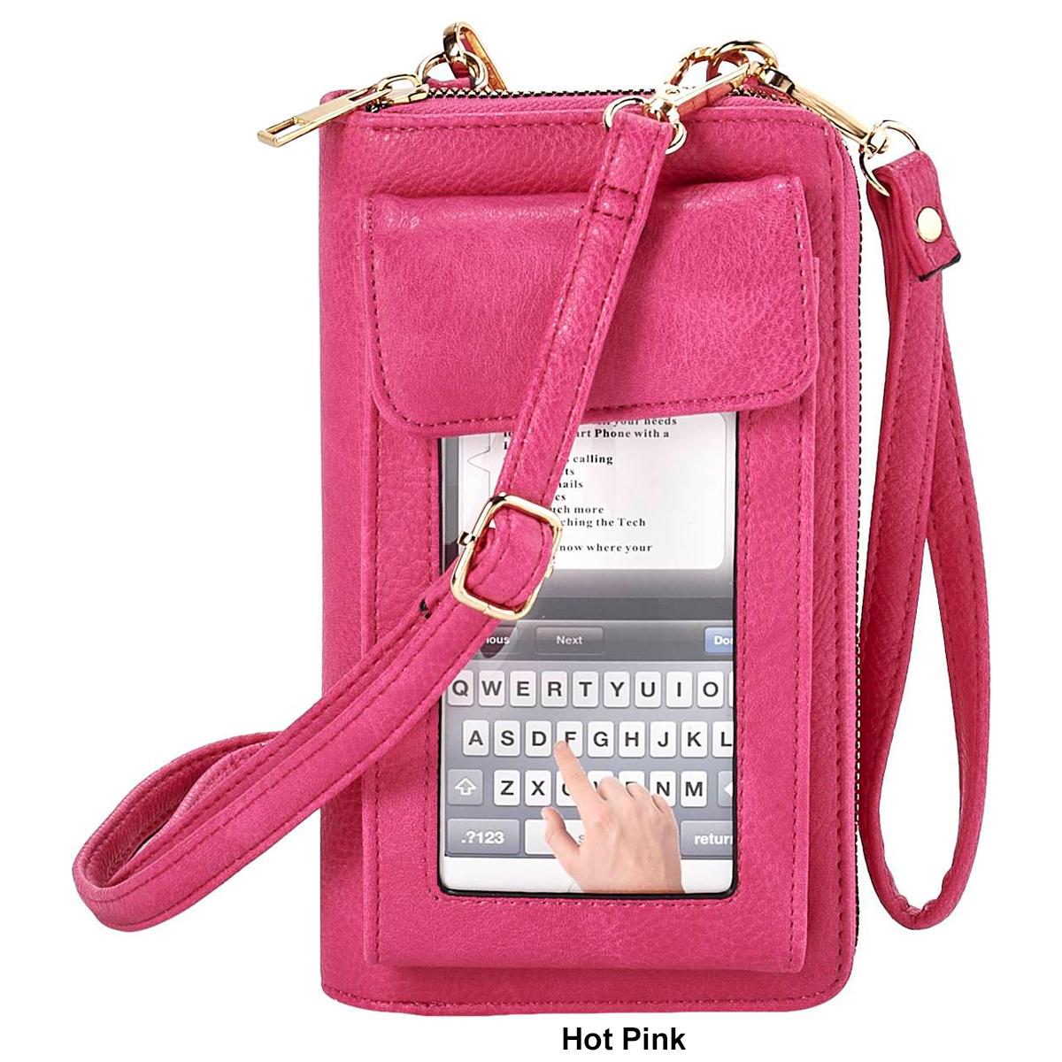 Womens DS Fashion NY N/S Wallet on a String w/ Tech Window