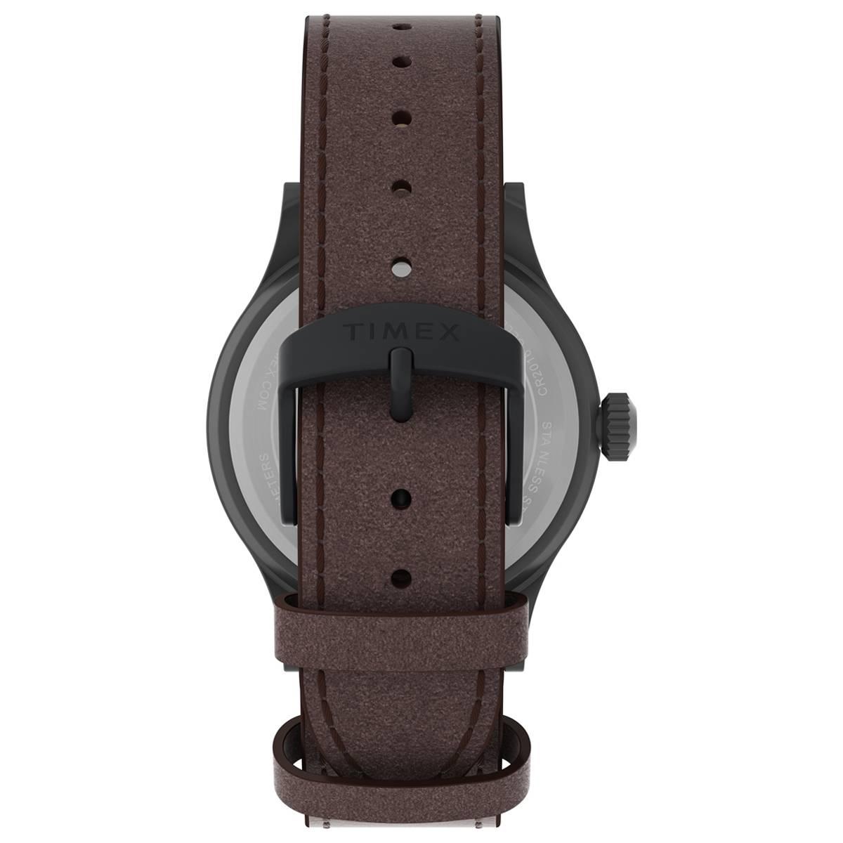 Mens Timex® Expedition Scout Leather Strap Watch  - TW2Y63100JT