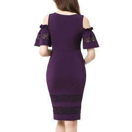 Womens Pokkori by Kimi & Kai Maternity Cold Shoulder Sheath Dress
