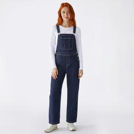 Juniors Celebrity Pink Overall High Rise Relaxed Fit Jeans